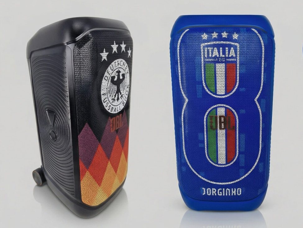 De PartyBoxen voor Duitsland en Italië
